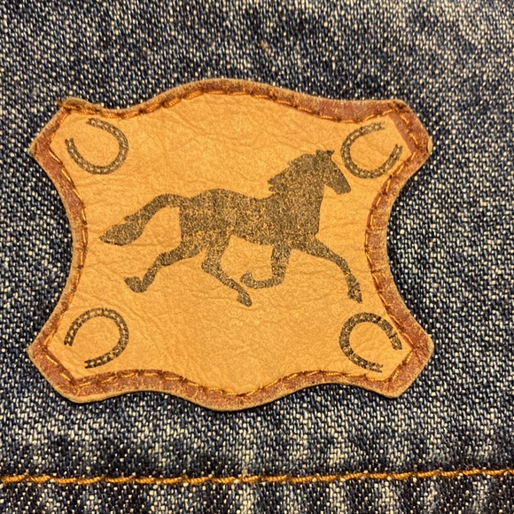Toddler Western denim jacket. New with tags. - Picture 6 of 7
